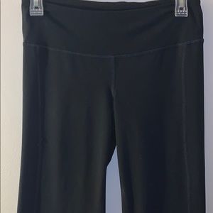Black Bootcut Active Pants